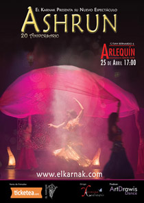 Ashrun - Espectaculos danza del vientre Teatro Yasmina Andrawis